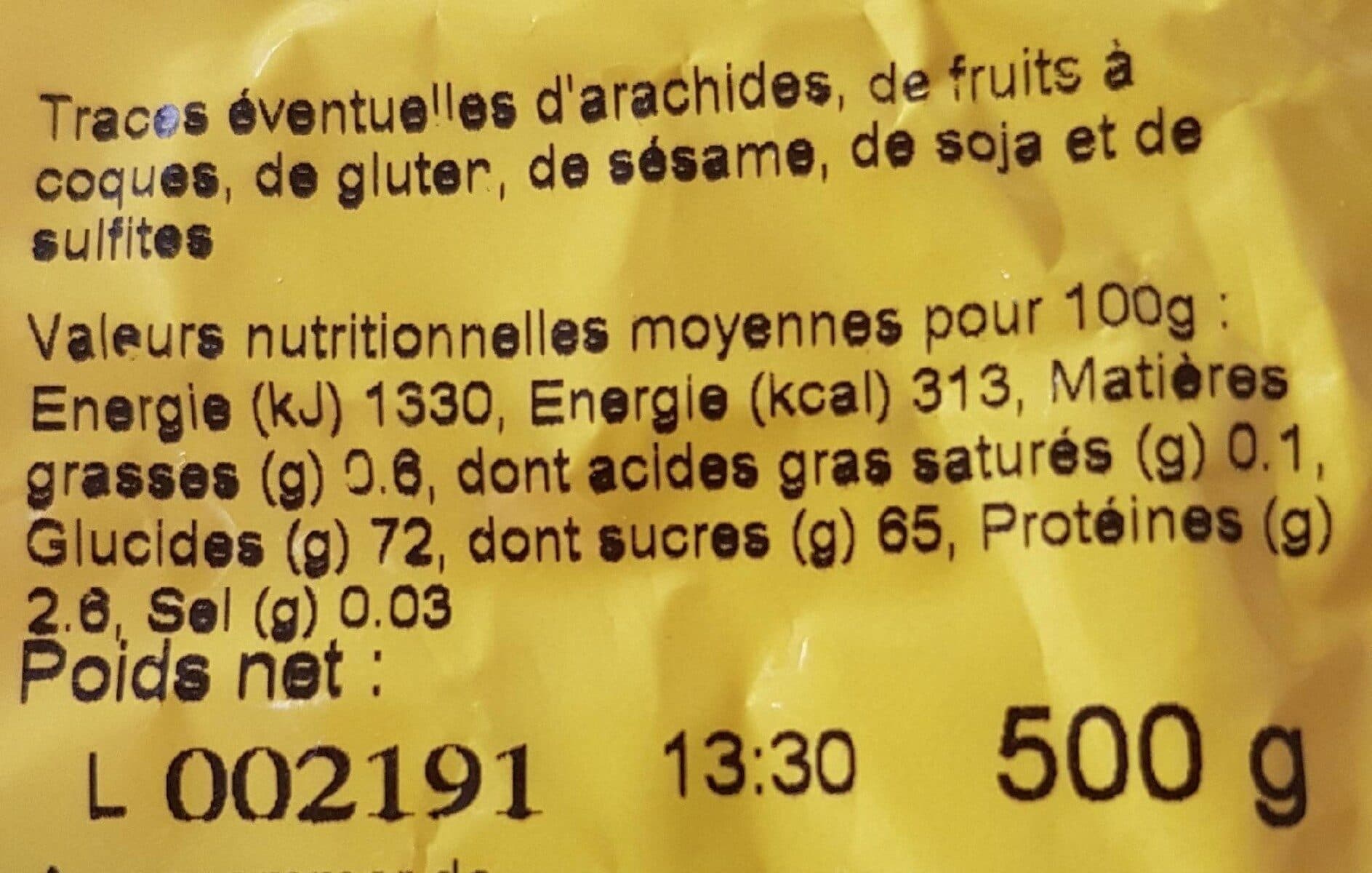 Sun Raisins secs Golden packshot