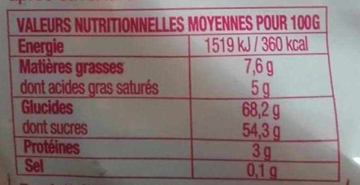 Sun Mélange tropical Croqandises packshot