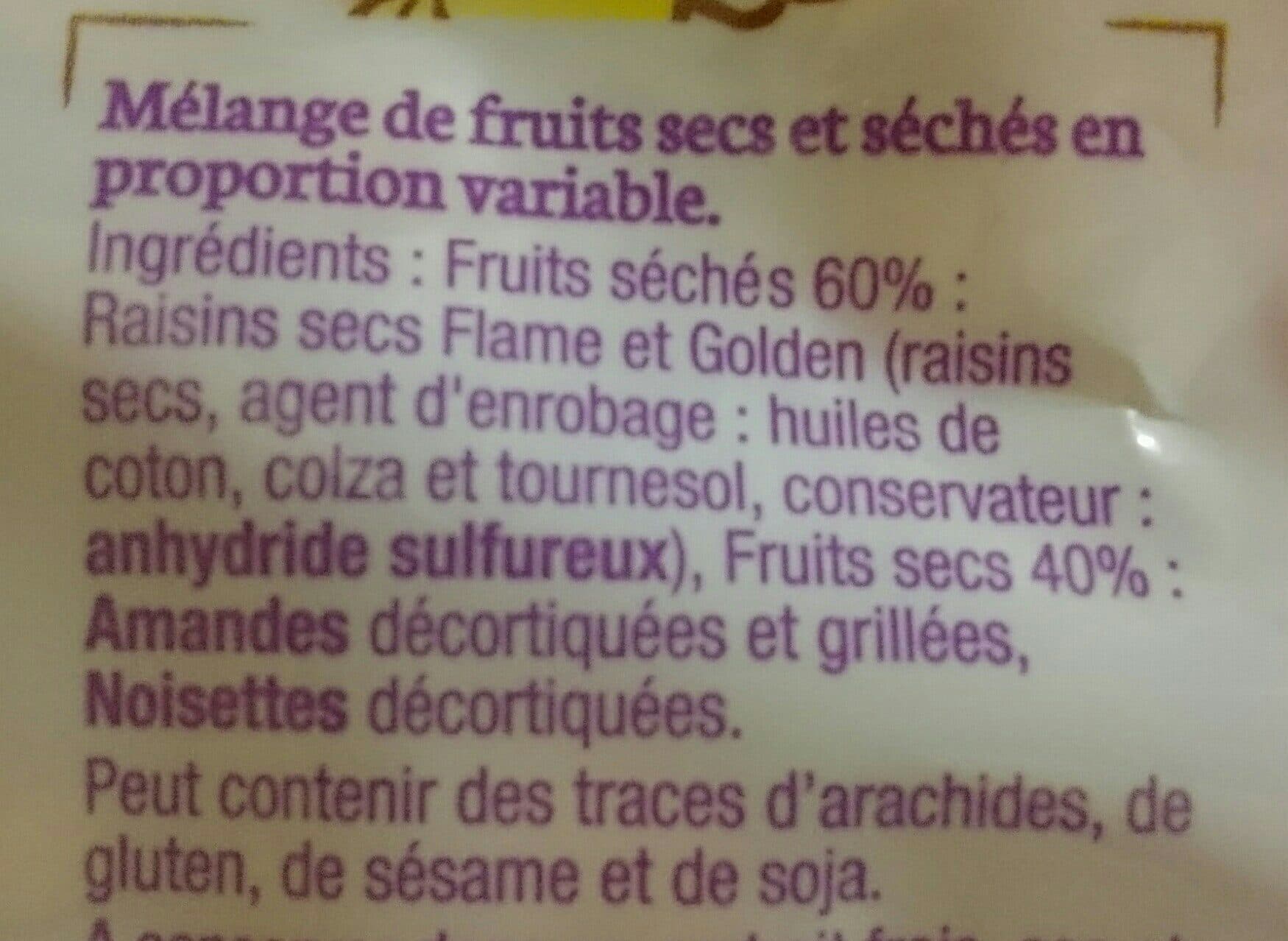Sun Croquandises - 3 Fruits Amandes Grillées, Raisins, Noisettes packshot