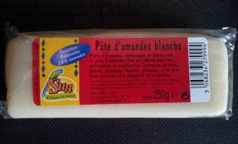 Color Foods Pâte D'amande Blanche packshot