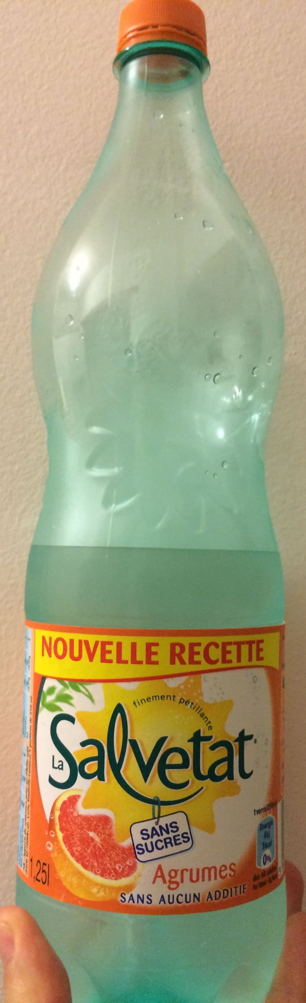 La Salvetat NOUVELLE RECETTE La Salvetat SANS SUCRES Agrumes packshot