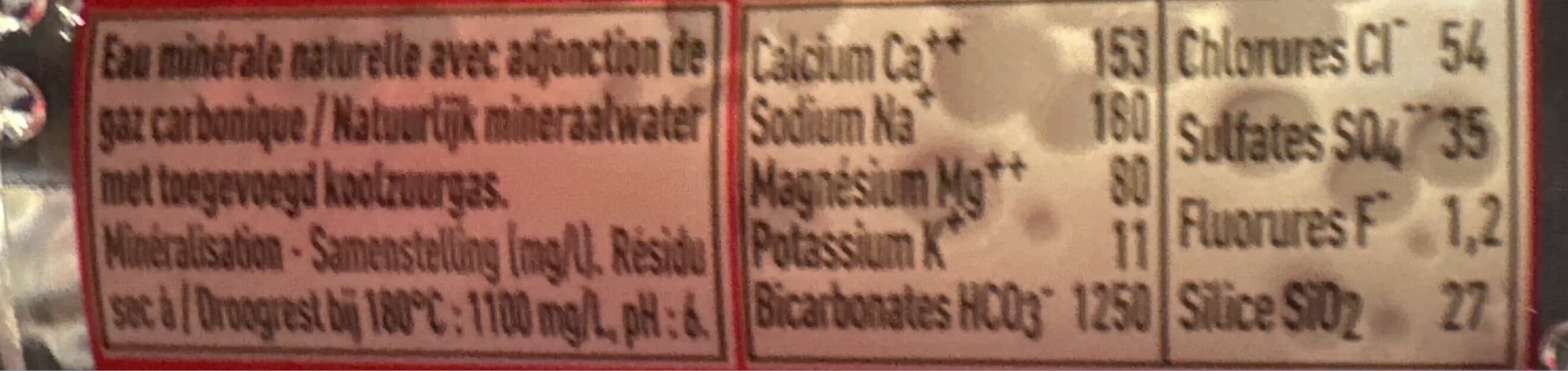 Badoit Badoit rouge packshot