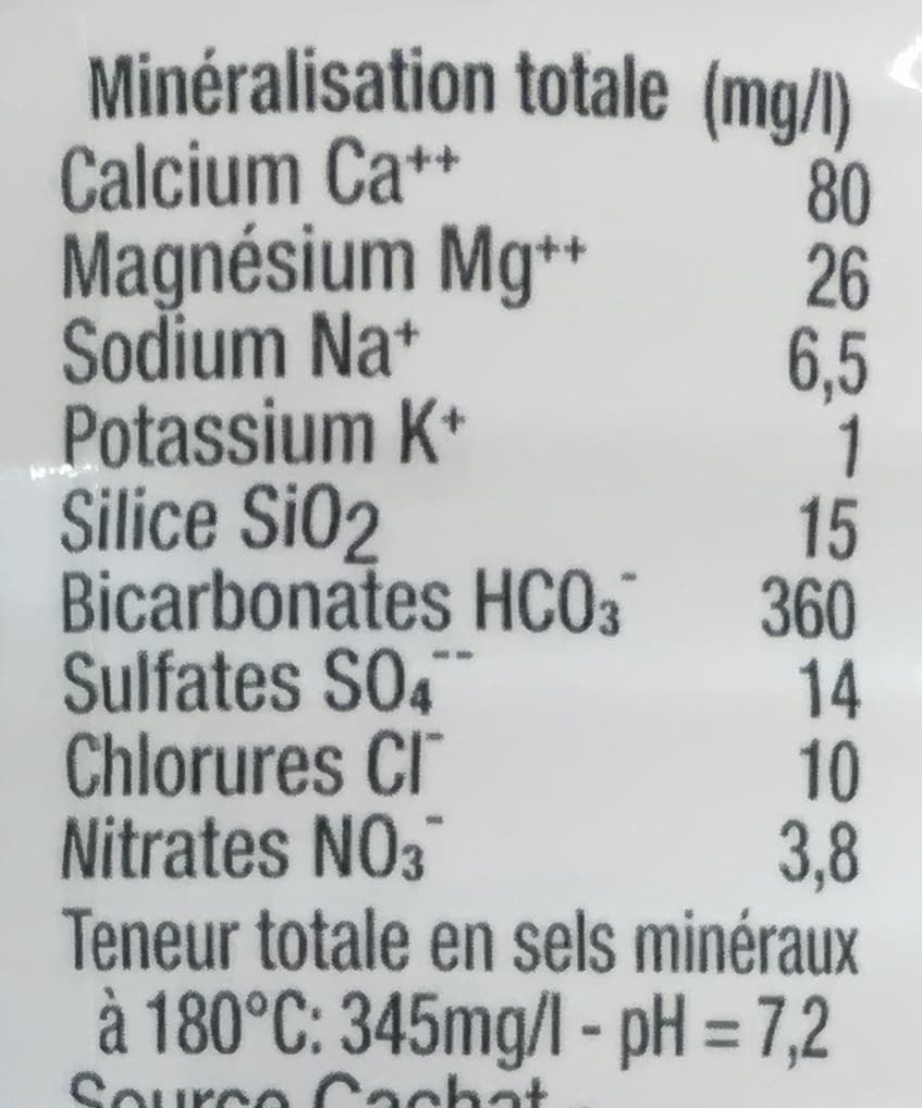 Evian Eau minérale naturelle packshot