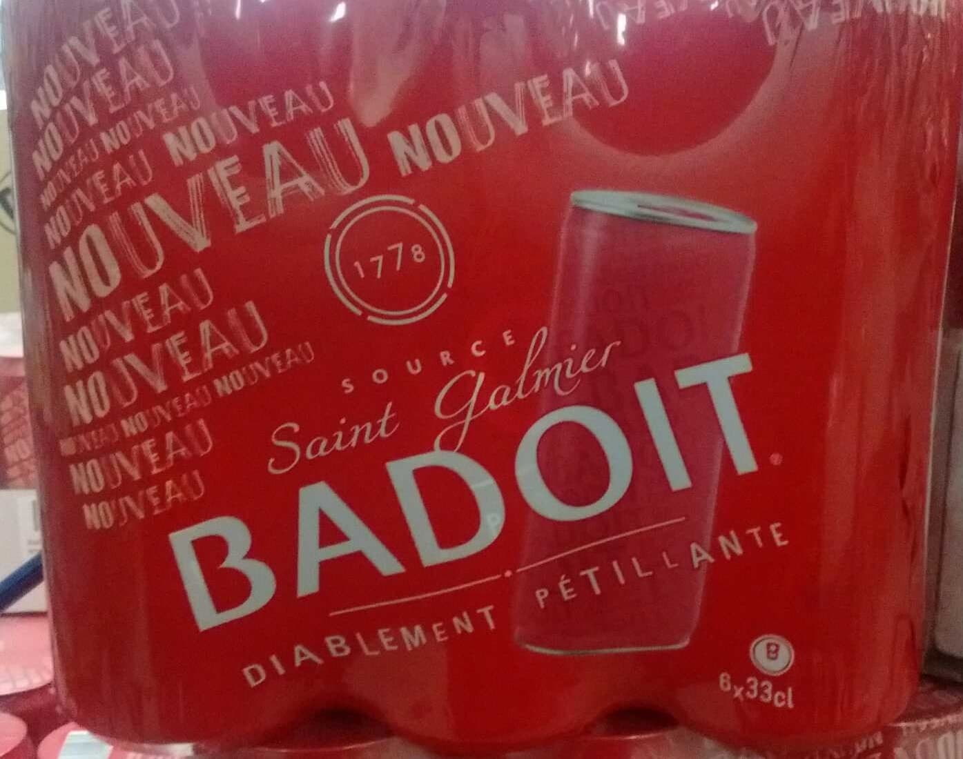 Badoit Badoit diablement pétillante packshot