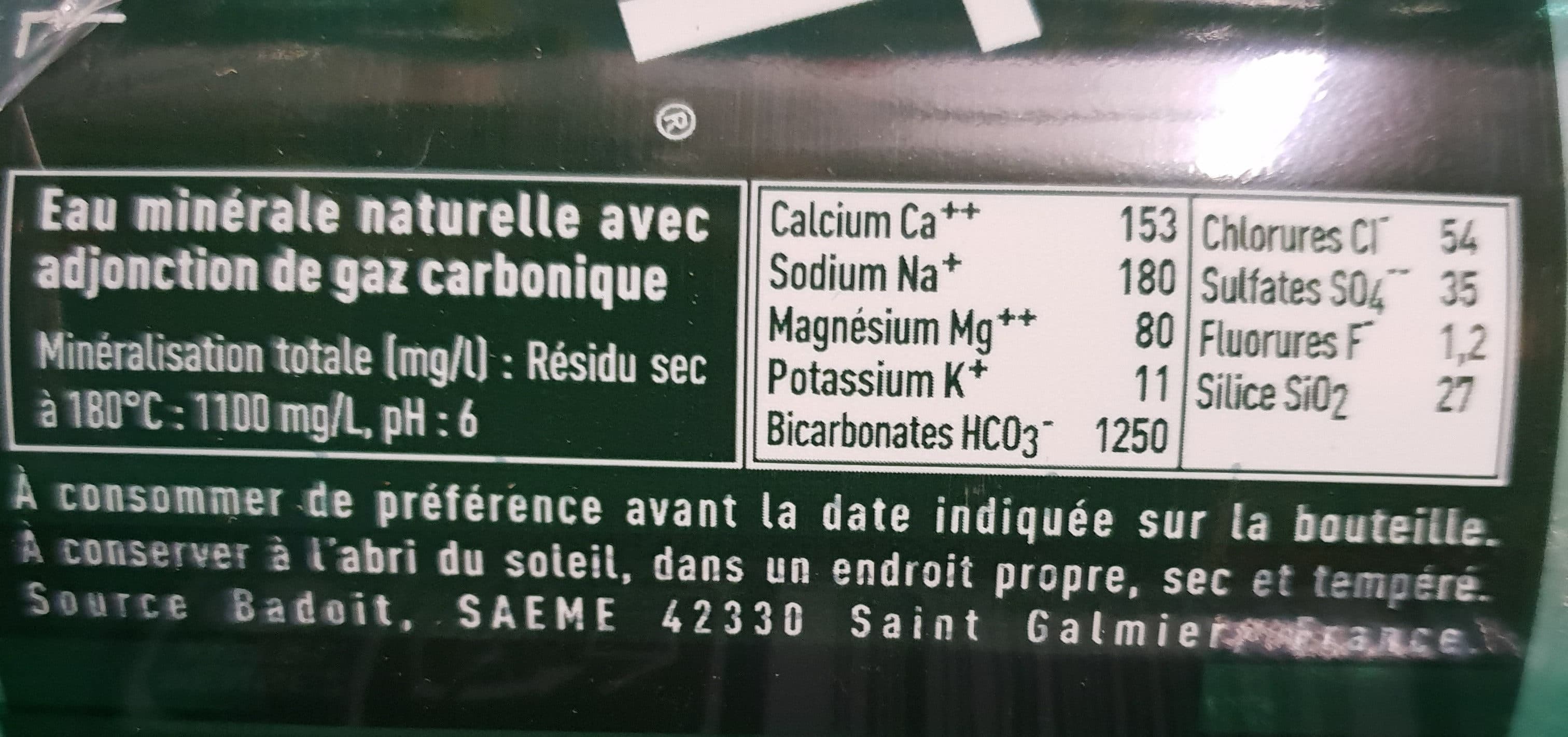 Badoit Badoit 6x1 L PET packshot
