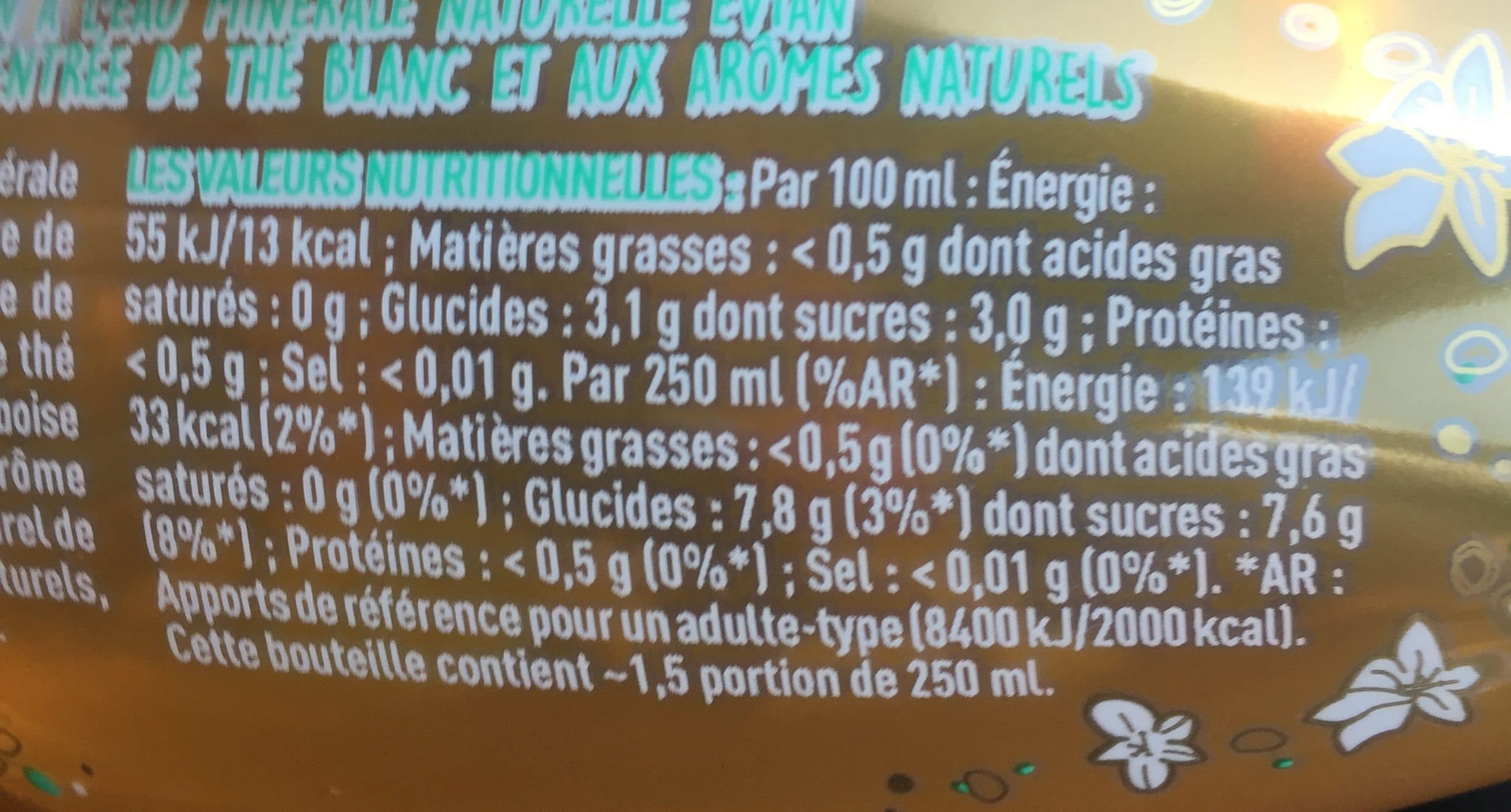 Evian Evian kusmi tea packshot