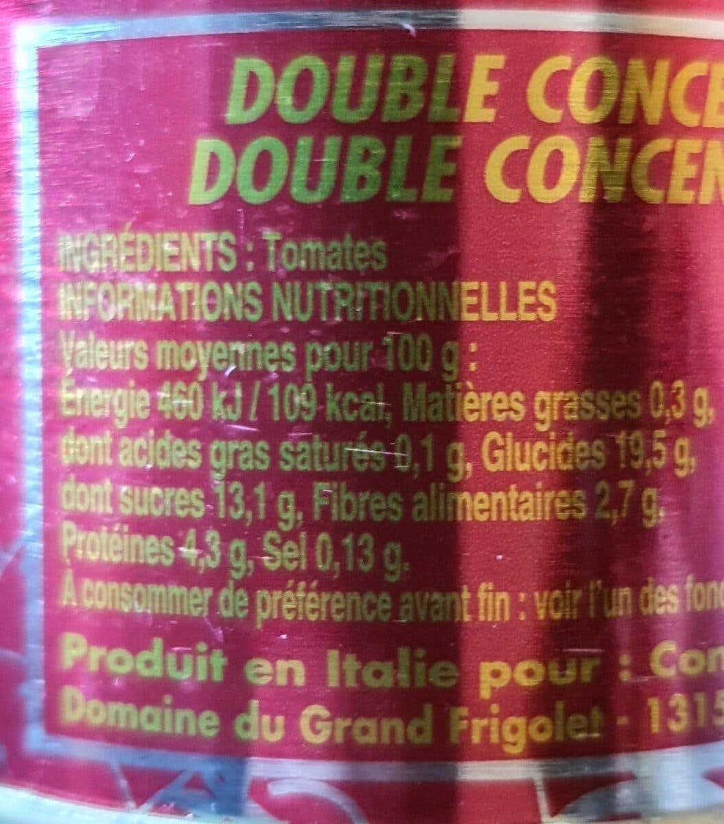 Rolli Double concentré de tomates packshot