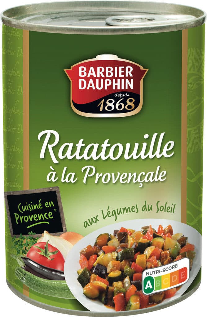 Barbier Dauphin Ratatouille à la provençale packshot