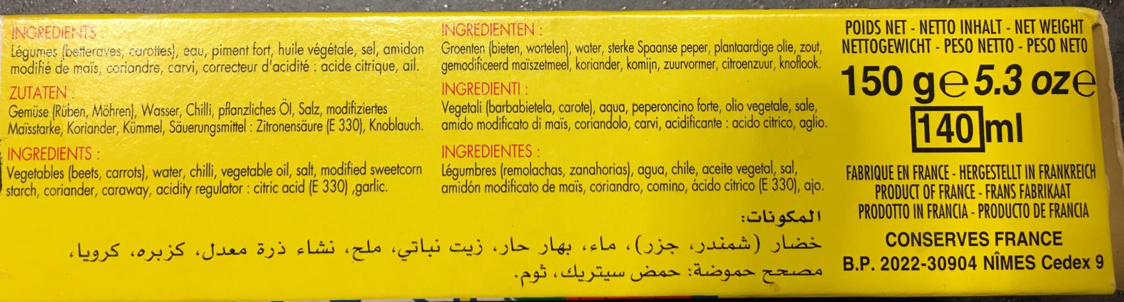 DEA Harissa packshot