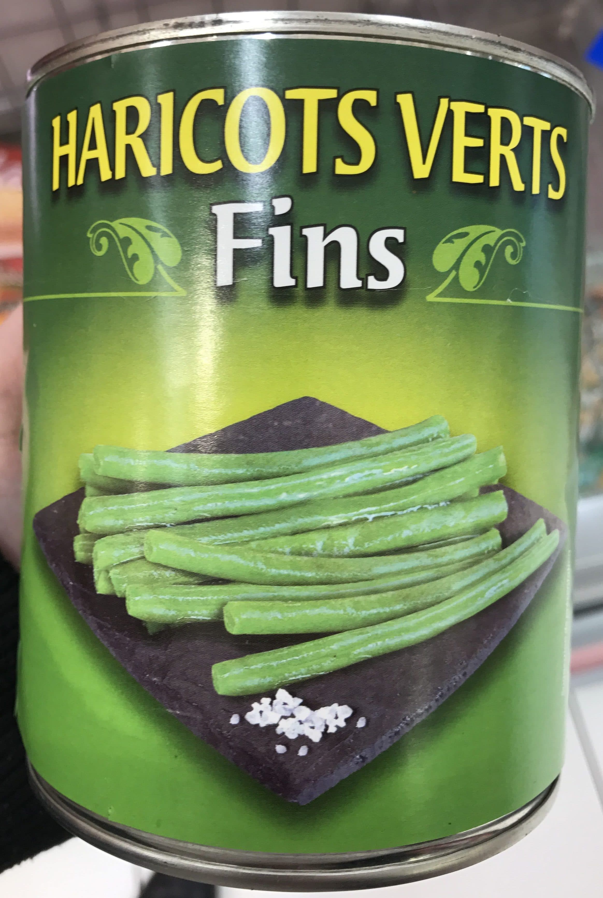 Conserves France Haricots verts fins packshot