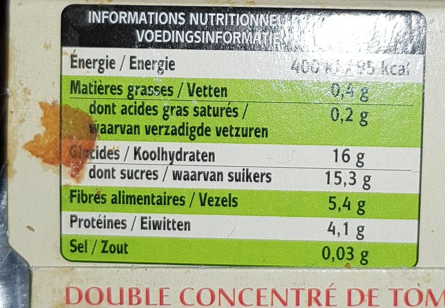 Florenti Double concentré de tomates packshot
