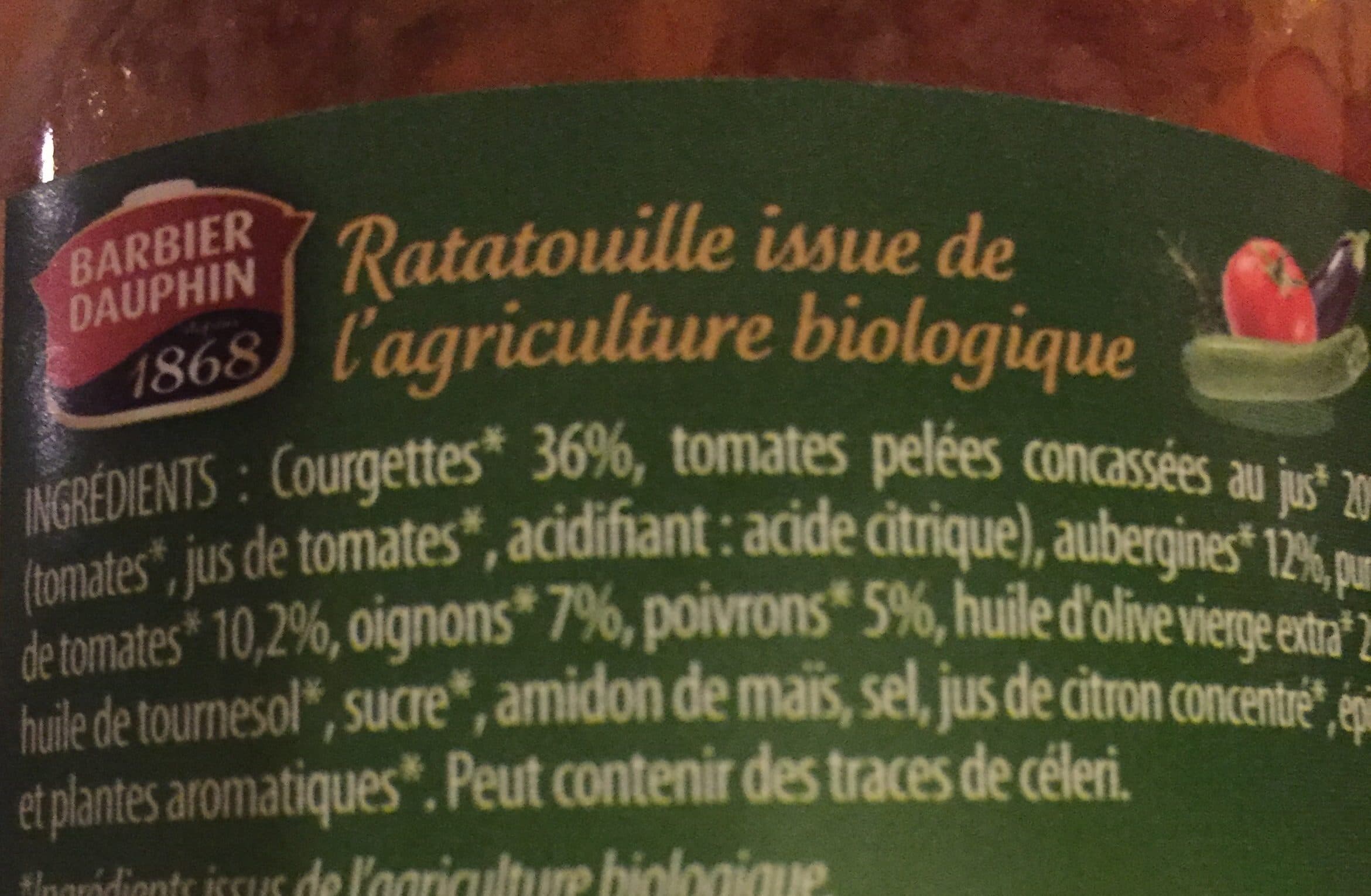 Barbier Dauphin Ratatouille packshot