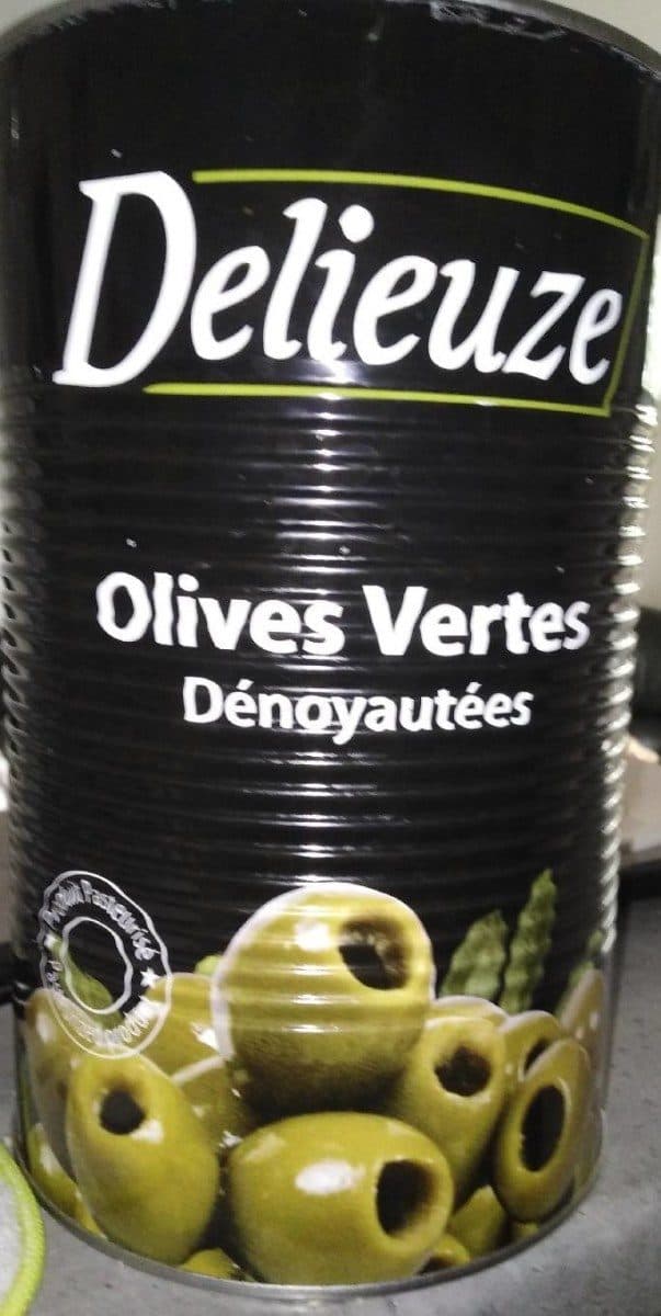 Open Food Facts Olives Vertes Dénoyautées packshot