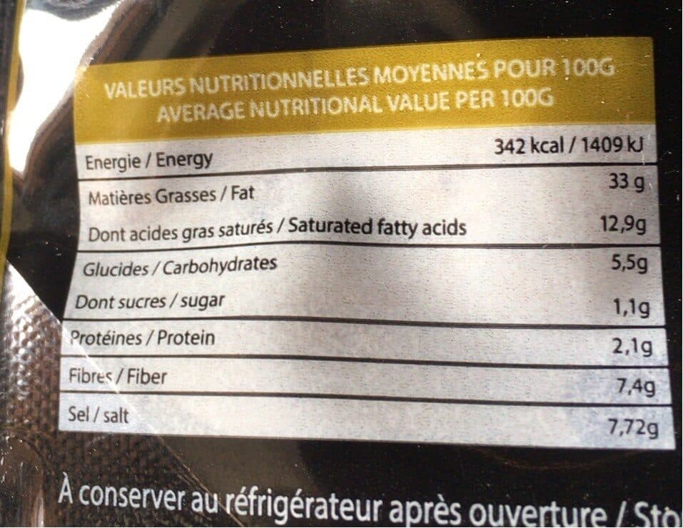 Delieuze DeOlives noires entières à la grecque Delieuze packshot