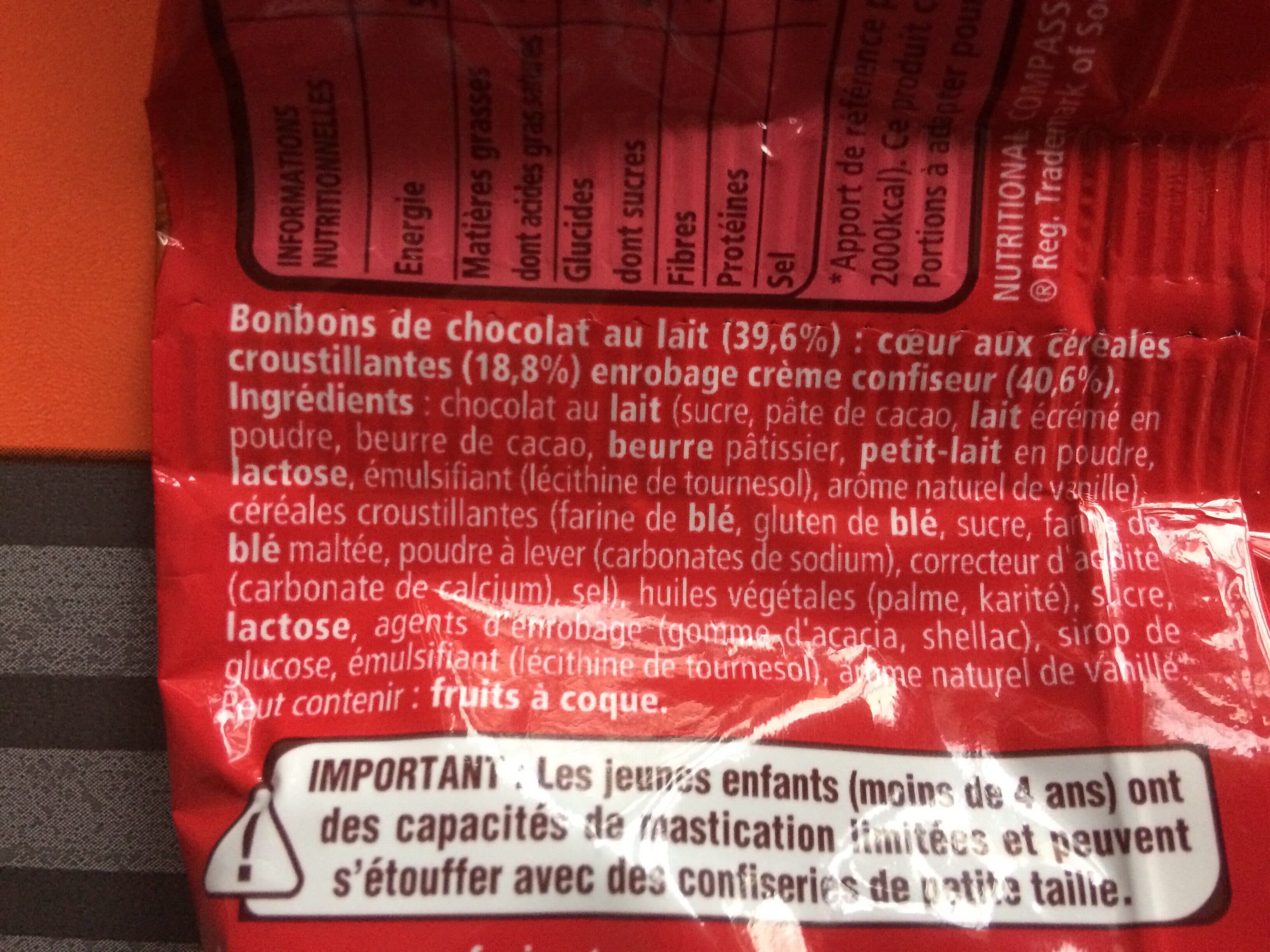 Nestlé KITKAT Ball, Chapelet Billes au chocolat au Lait, 5x30g packshot