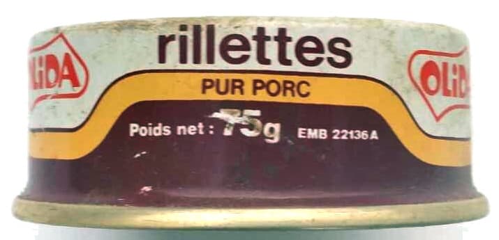 Olida Rillettes pur porc packshot