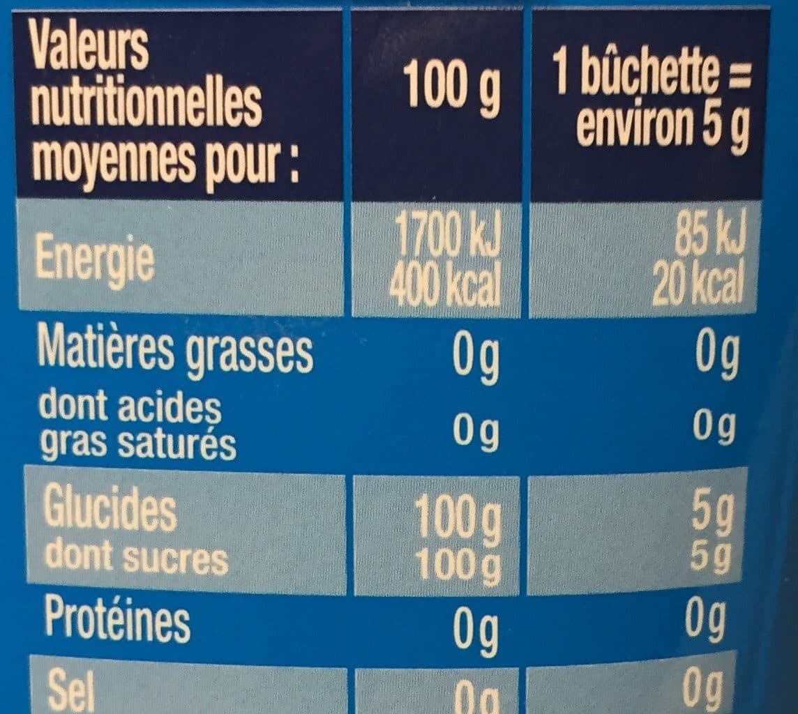 Erstein Erstein buchettes 5g bte 375 g - gamme speciaux packshot