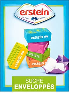Erstein Erstein Sucres enveloppes 2 petits morceaux packshot