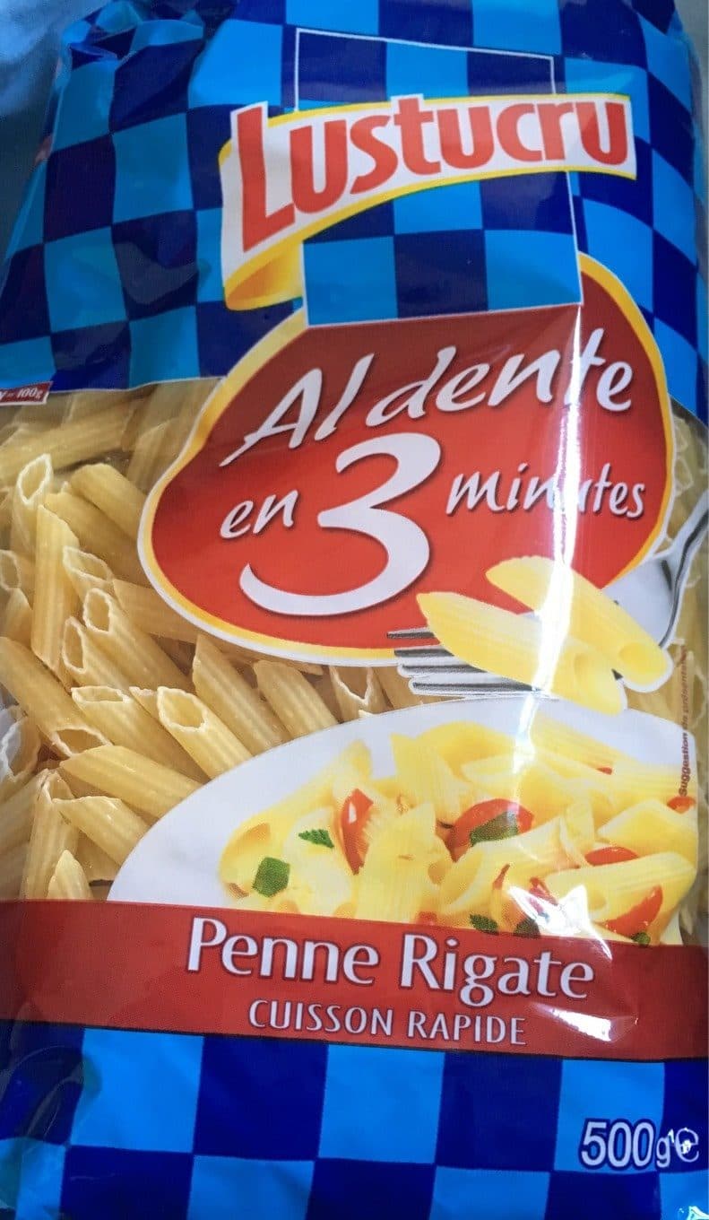 Lustucru Penne Rigate packshot