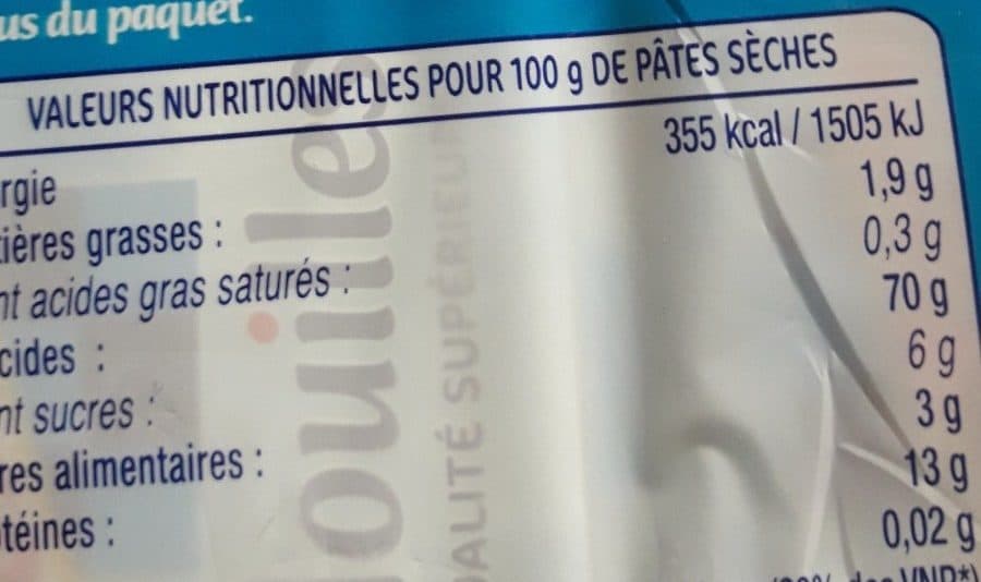 Lustucru Lustucru Malin Nouilles 1Kg packshot