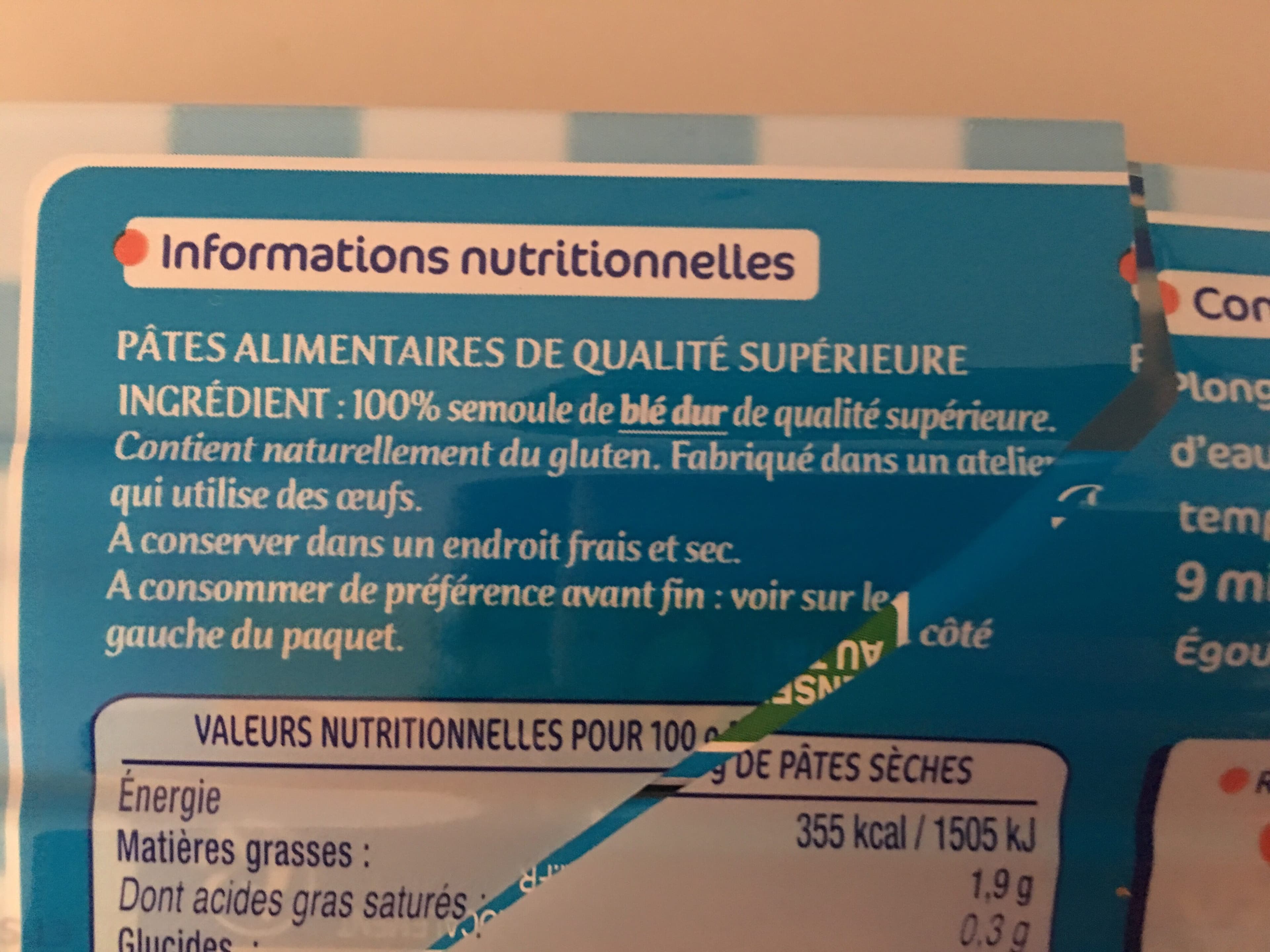 Lustucru Spaghetti packshot