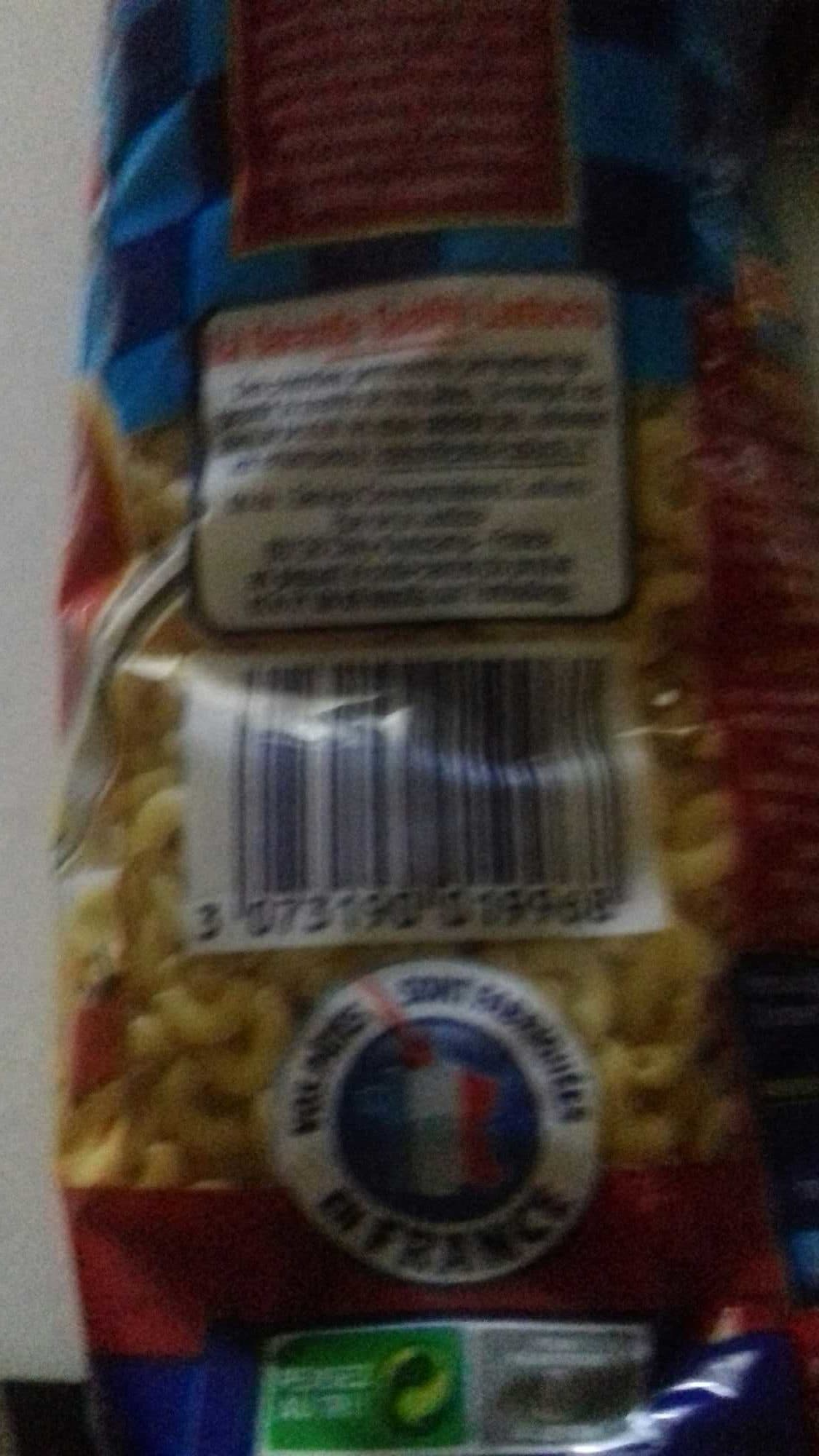 Lustucru Coquillettes Cuisson Rap Lustucru packshot