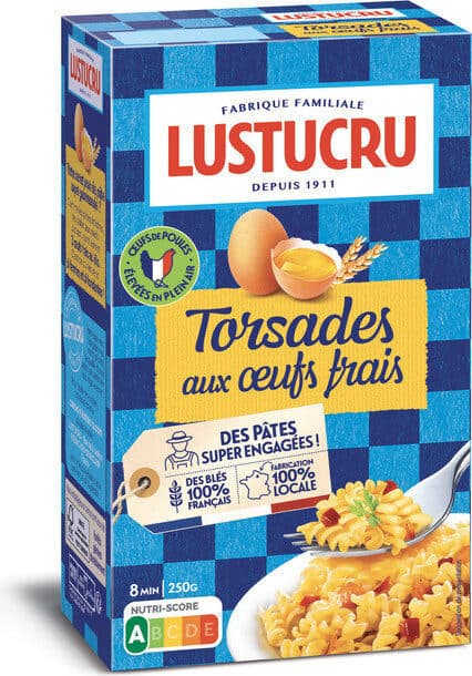 Lustucru Torsettes packshot