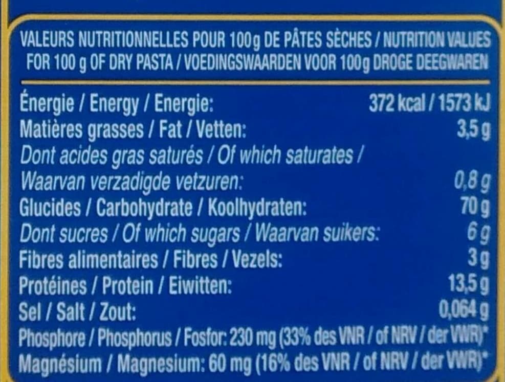 Lustucru Coquillettes aux œufs frais packshot