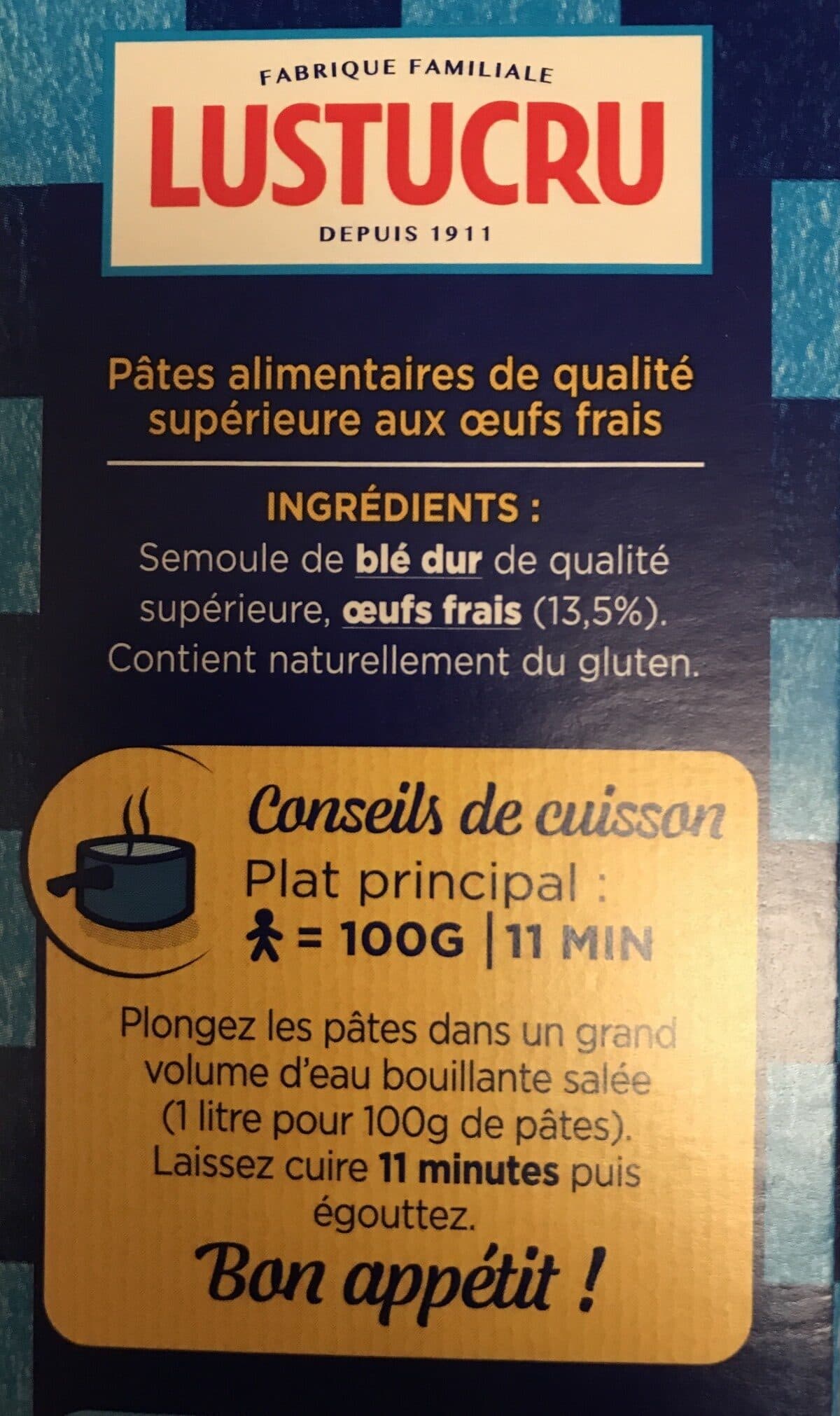 Open Food Facts Gnocchi aux oeufs frais packshot