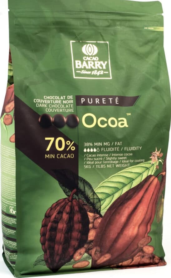 Cacao Barry Chocolat pur noir packshot