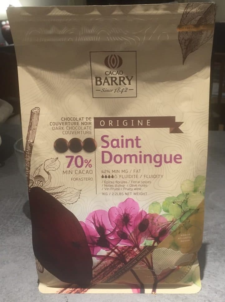 Barry Chocolat De Couverture Noir packshot