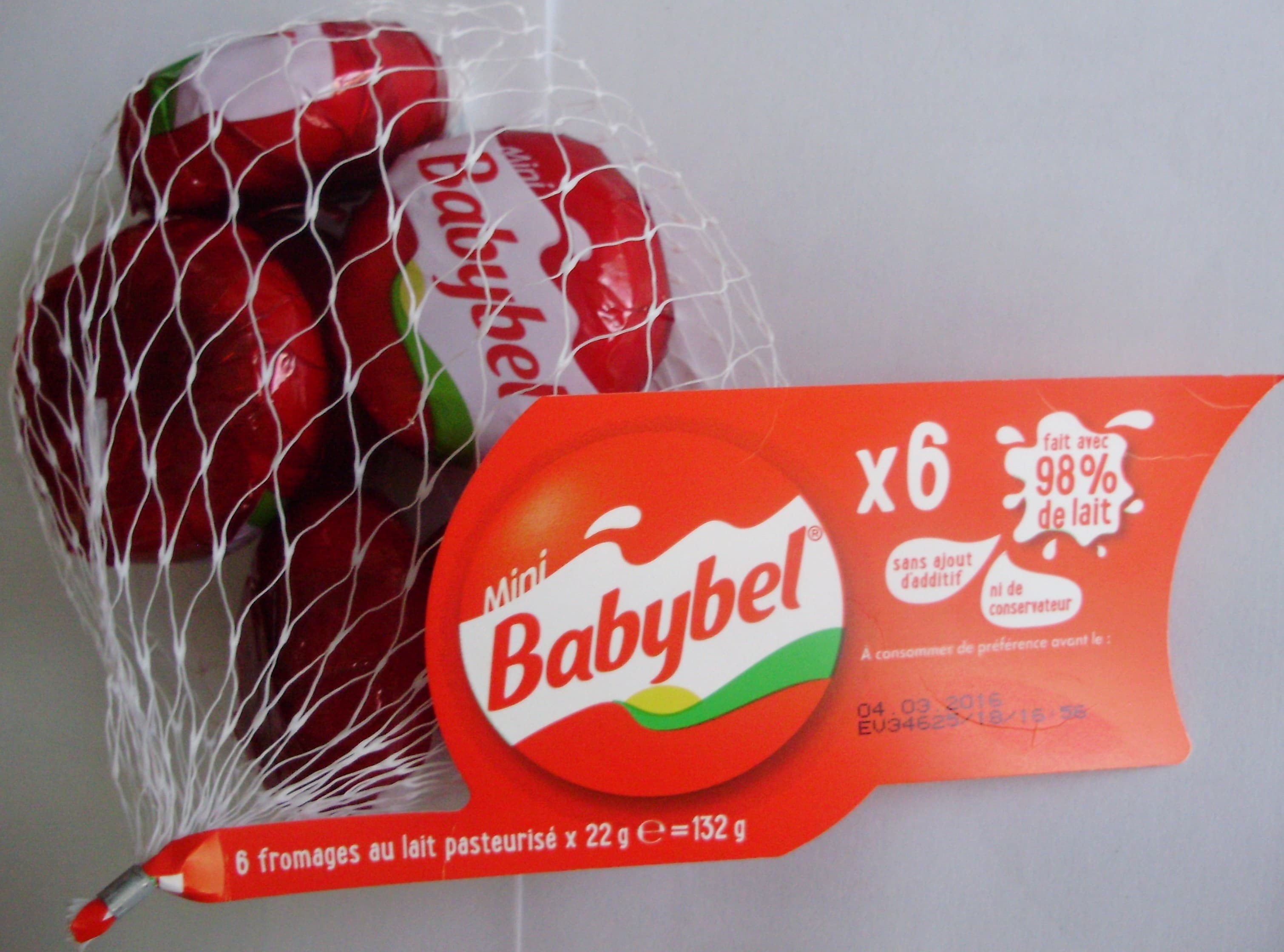 Babybel Mini Babybel (23 % MG) x 6 packshot