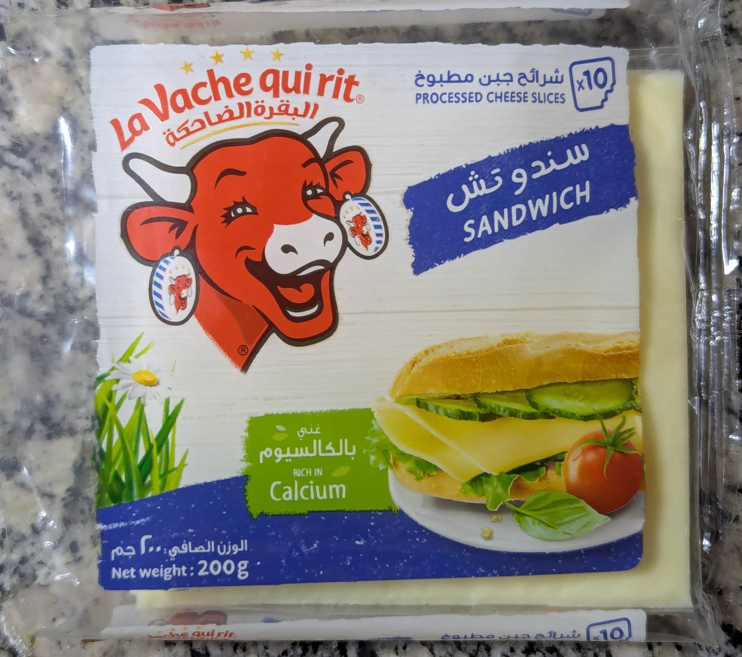 La Vache qui rit LA VACHE QUI RIT SANDWICH packshot