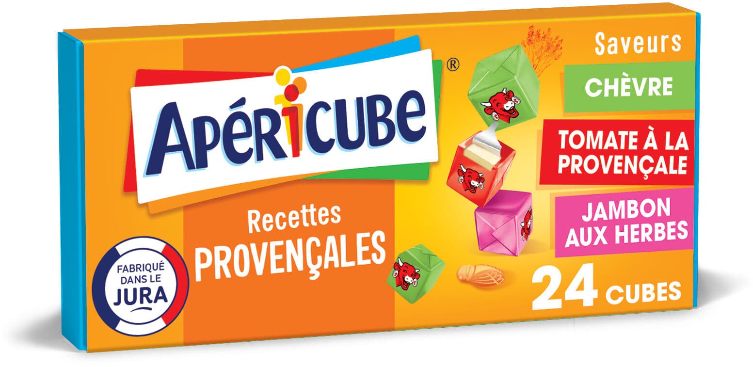 Apericube Apéricube Recettes Provençales 24C packshot