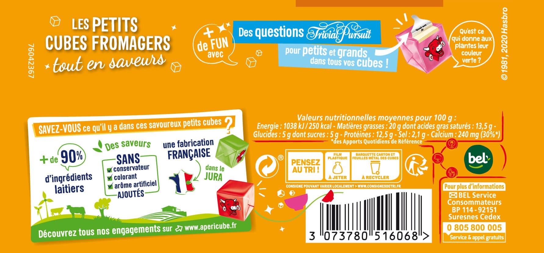 Apericube Apéricube Recettes Provençales 24C packshot