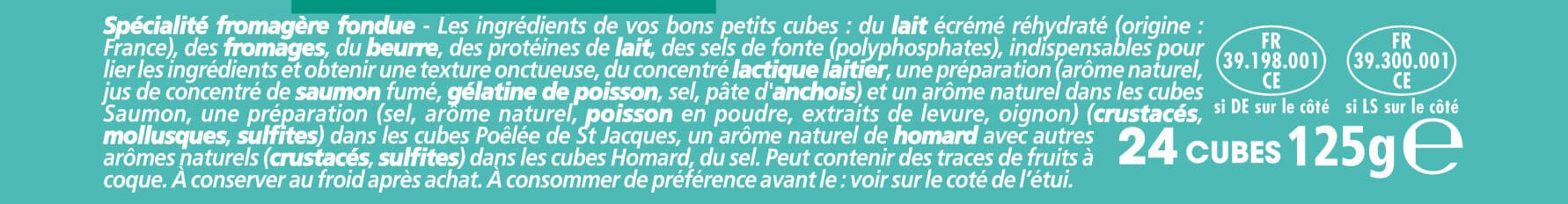 Apéricube Apéricube Recettes du Pêcheur 24C packshot