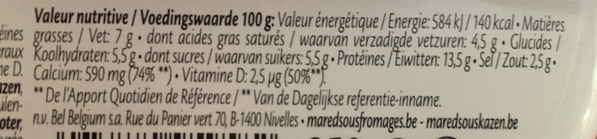 Maredsous Plus onctueux - Abbaye - Light 7% M.G. packshot