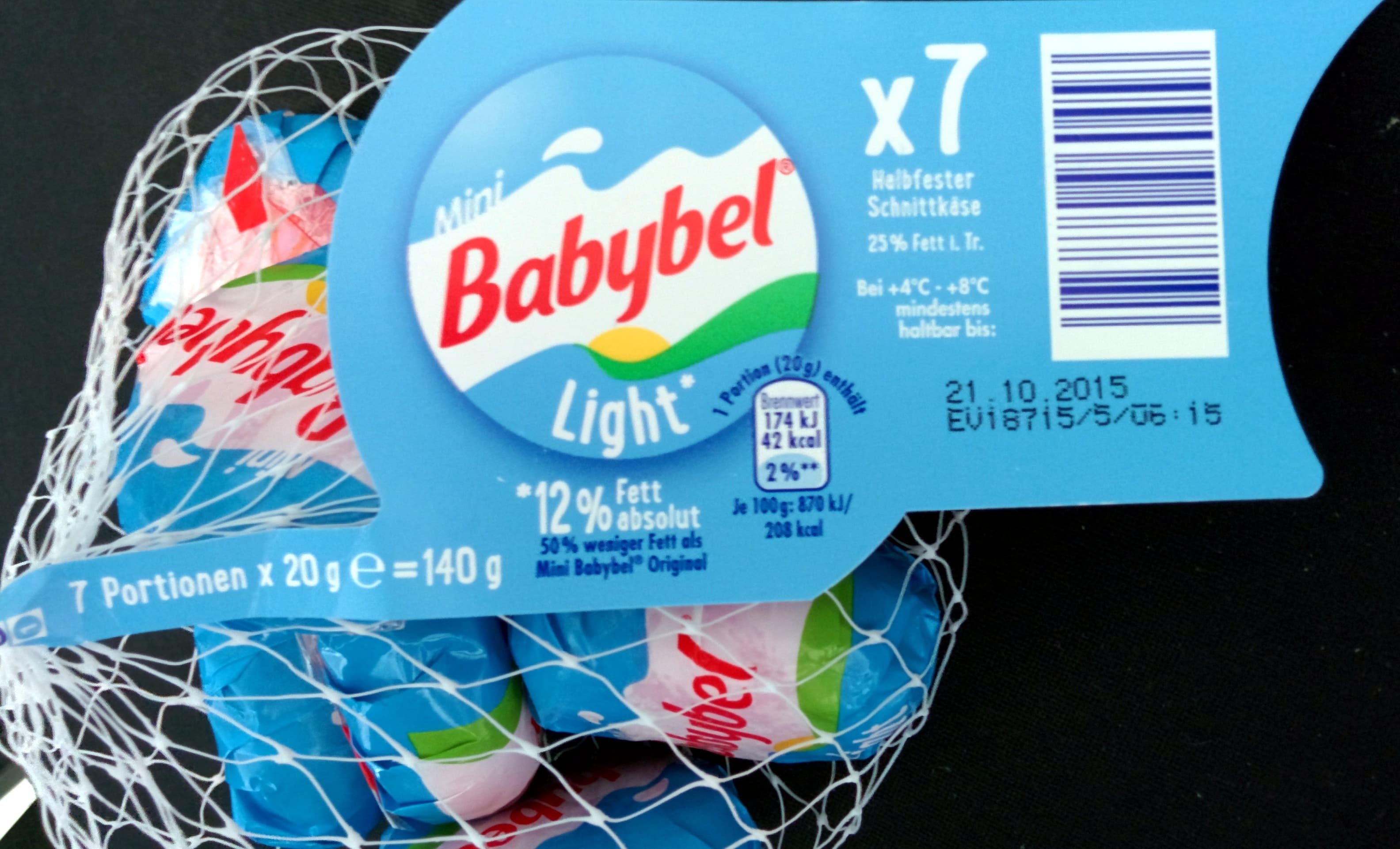 Babybel Mini Babybel Light packshot