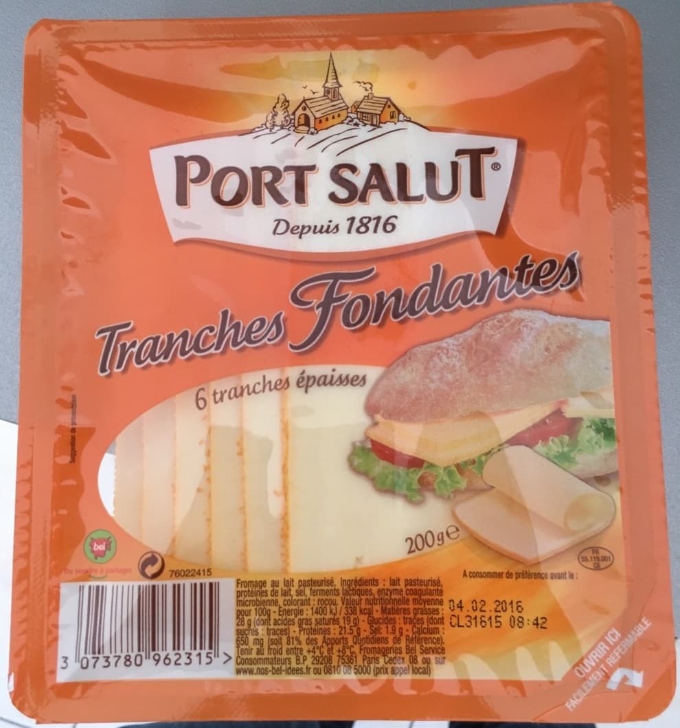 Bel Port salut 6t fondantes packshot