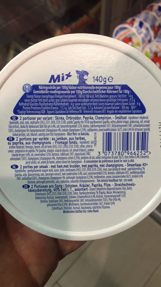 La Vache qui rit mix packshot