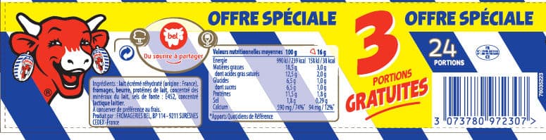 La vache qui rit LA VACHE QUI RIT packshot