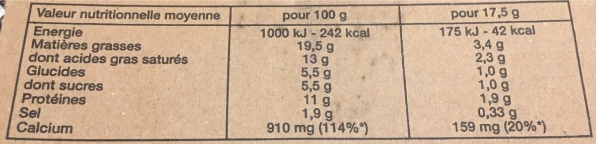 Open Food Facts Fromage fondu packshot