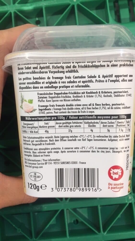 CANTADOU Salade & apéritif Ail & Fines Herbes packshot
