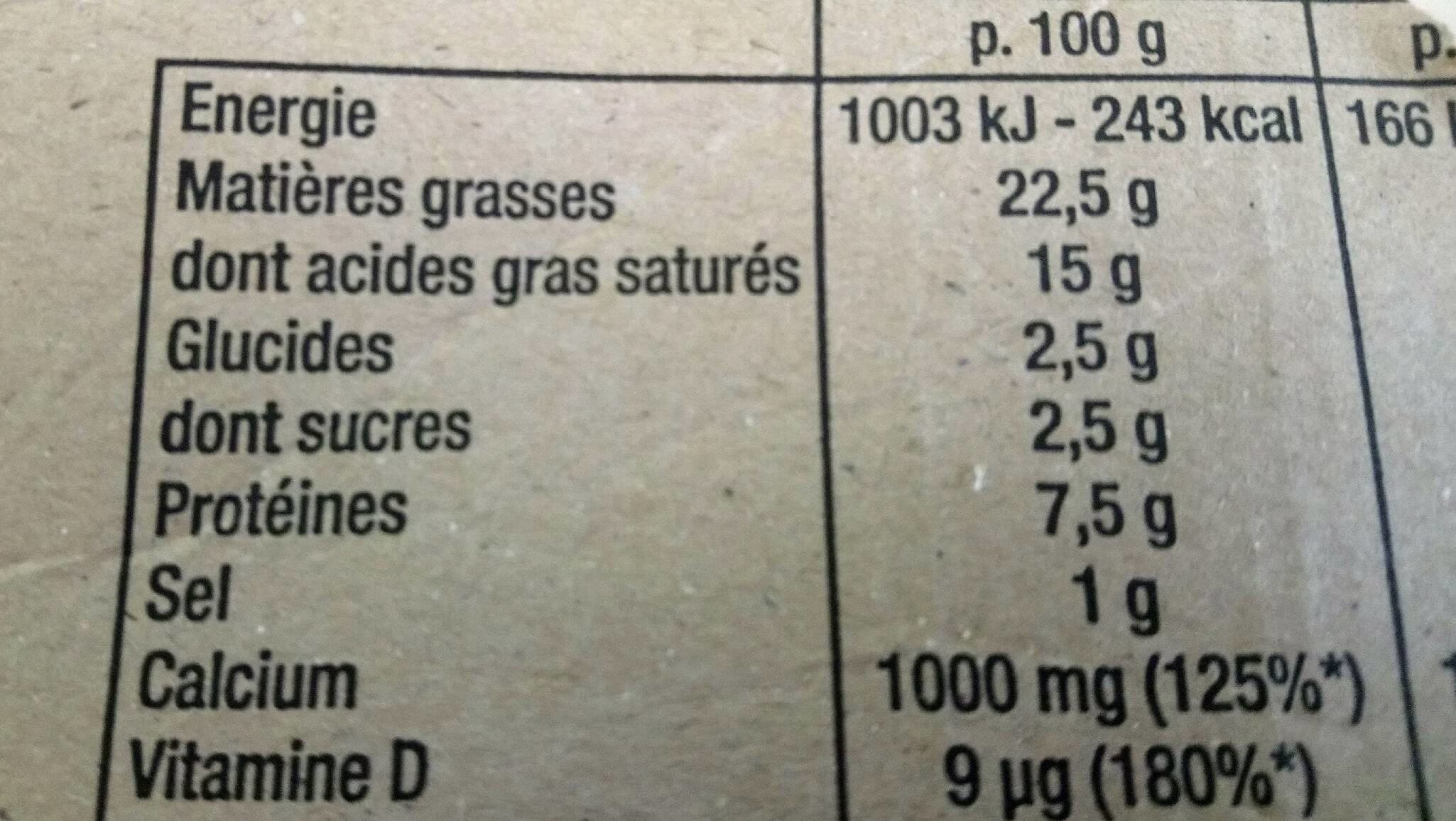 Bel Chanteneige Fouetté Nature 23 % packshot