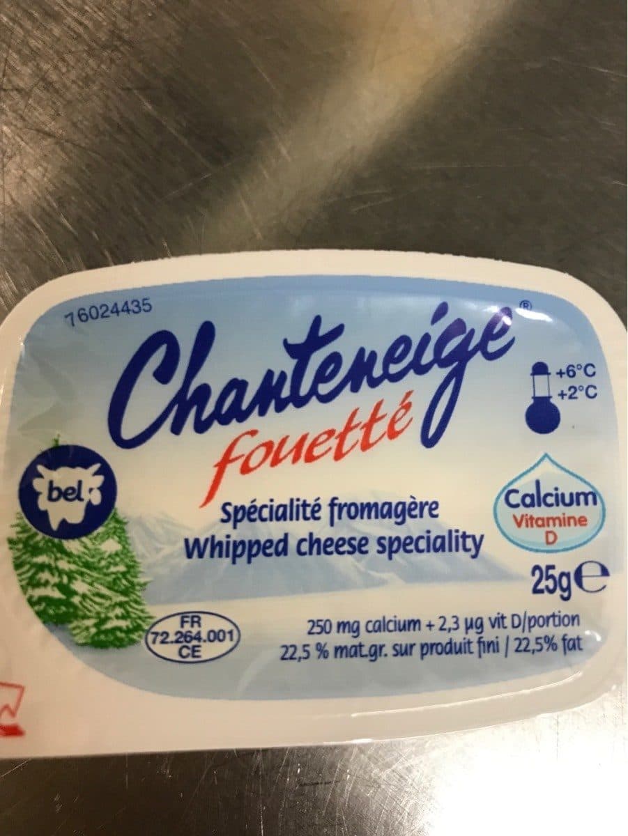 Bel Chanteneige Fouetté Nature 23 % packshot
