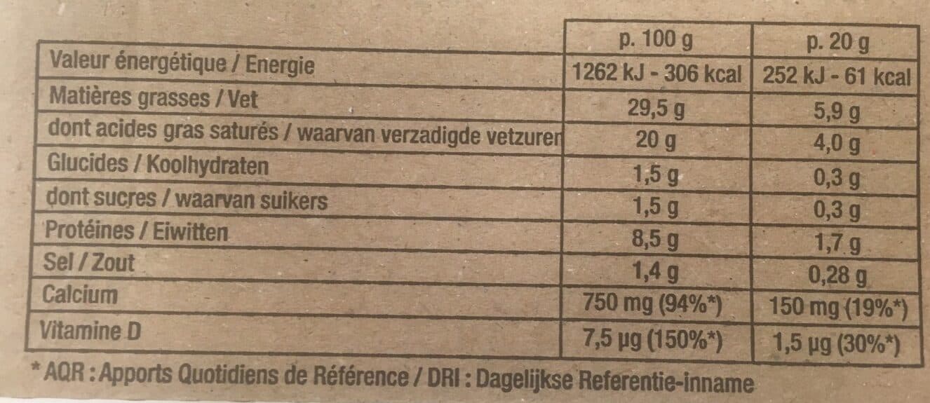 Bel Kiri Crème 29,5 % 150 MG Calcium packshot