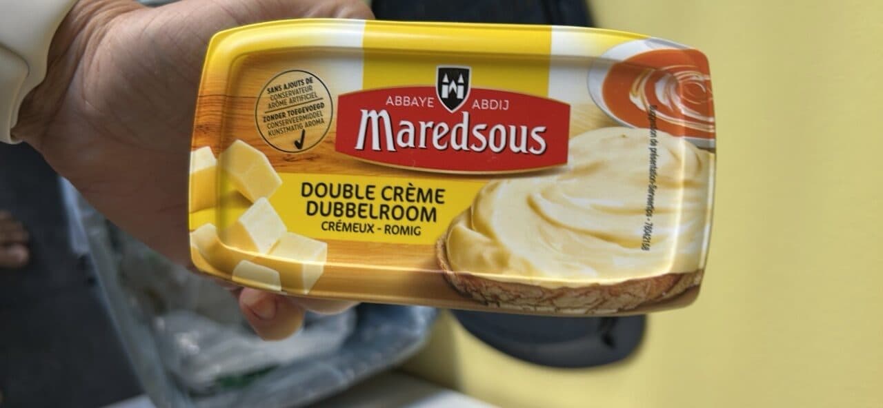 Maredsous Double Crème packshot
