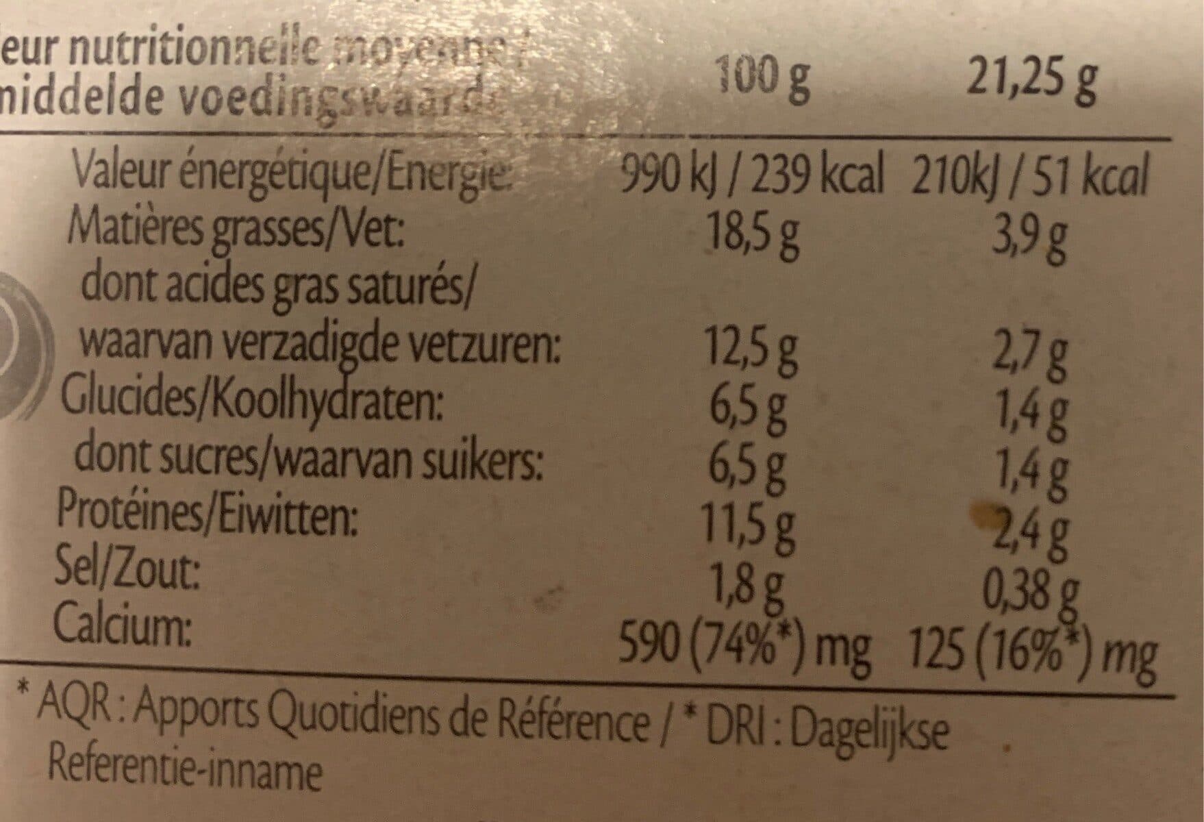 Maredsous Double Crème packshot
