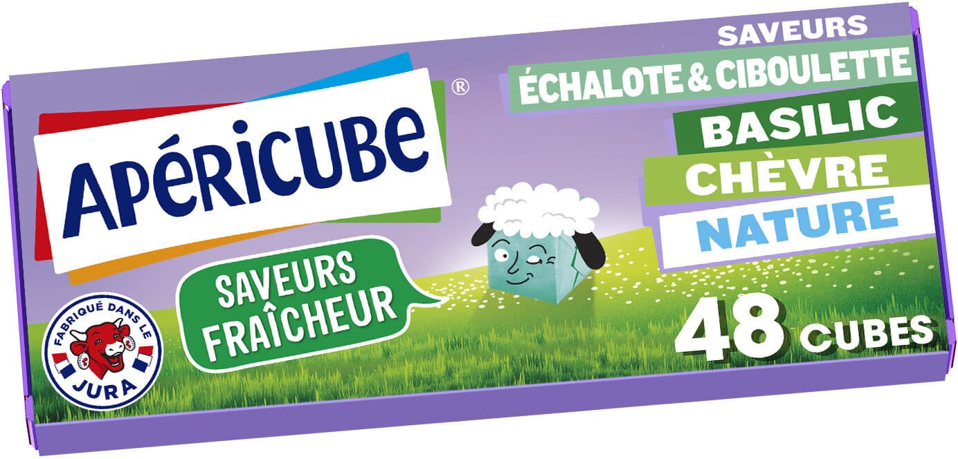 Apericube Apéricube Nature et Saveurs Fraîcheur 48C packshot