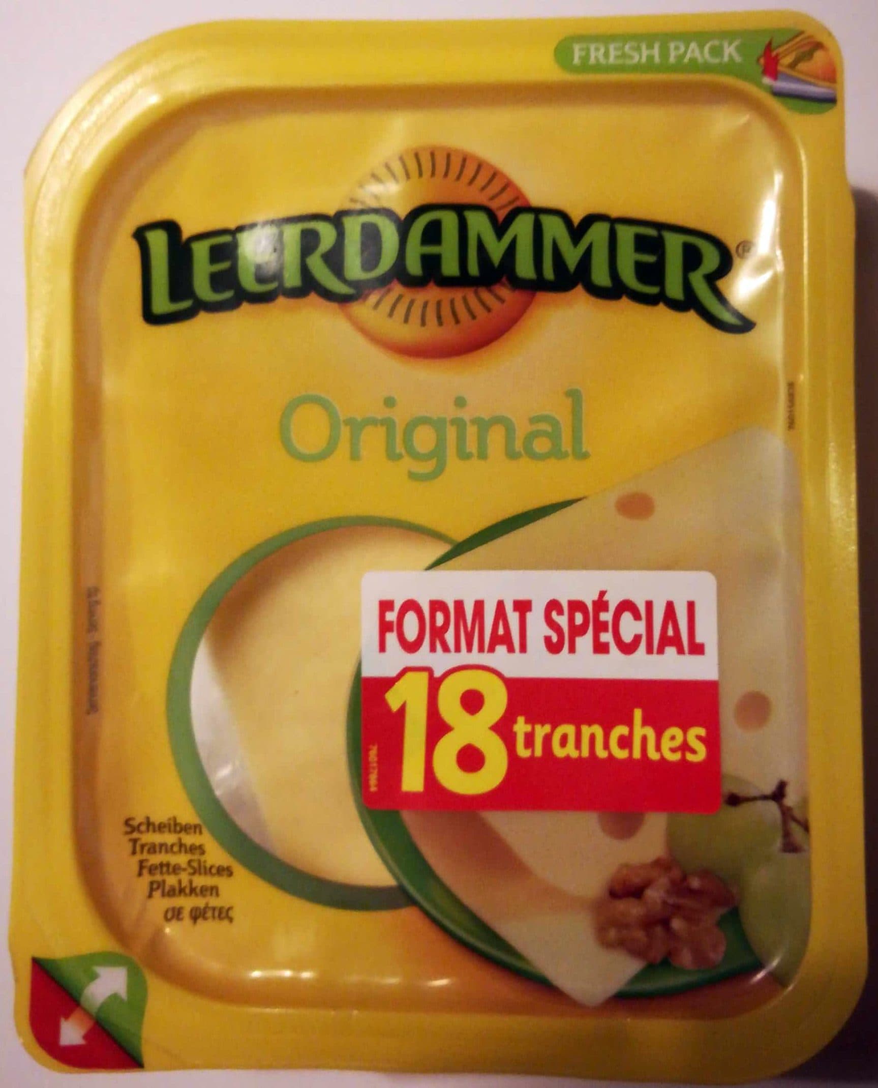 Leerdammer Original Leerdammer Tranches packshot